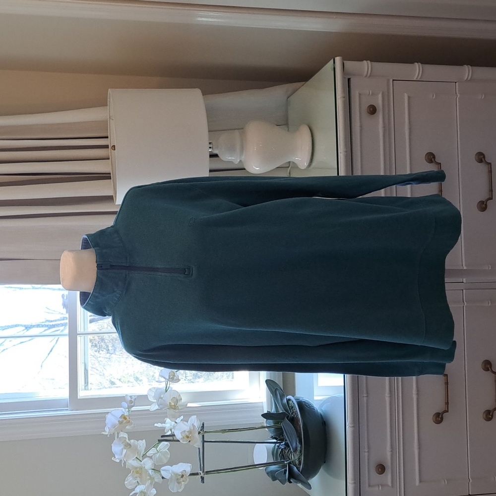 Southern Tide Mens Skipjack Quarter Zip Performance‎  Pullover Aqua Teal XXL